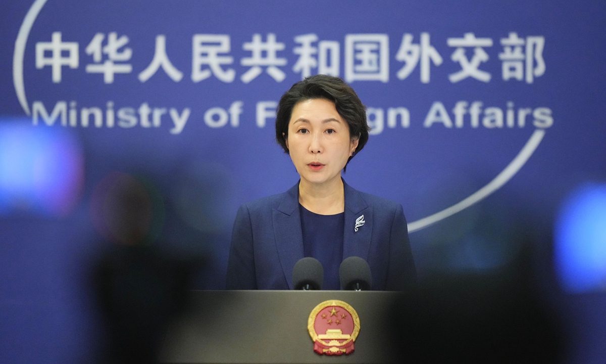 globaltimesnews's tweet image. #China’s position is very clear – there are no winners in tariff wars, Foreign Ministry spokesperson Mao Ning said on Thursday, when asked to comment on remarks by #US President Donald Trump on Truth Social that “a Country supplying Military Weapons to Iran will be immediately