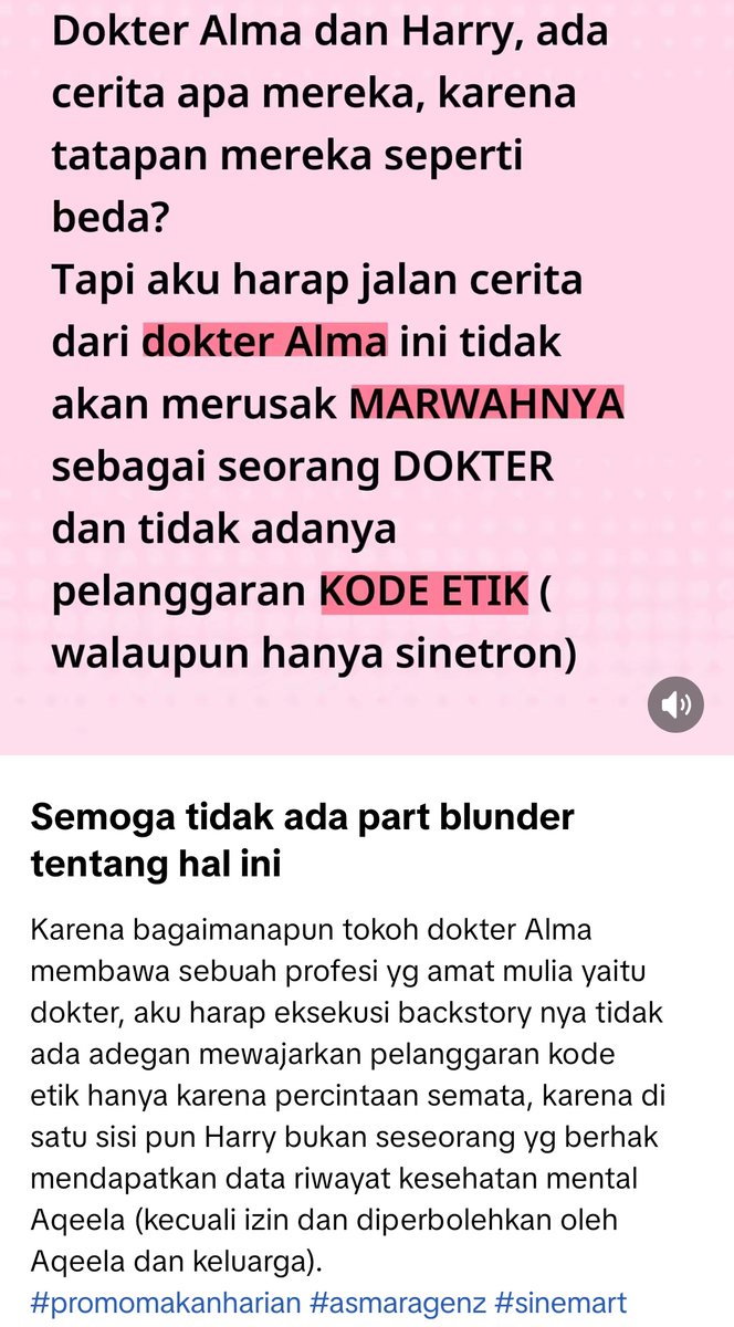 aku sangat setuju atas opini ini, karena jujur di sinetron ini banyak melegalkan hal-hal kriminal ☺🙏