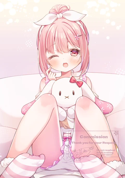 Skebありがとうございました(再投稿) #ももまーと