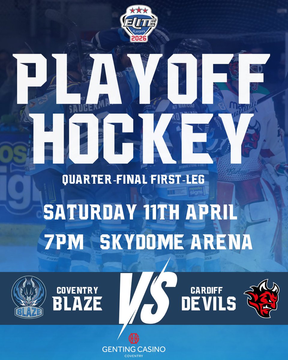 covblazehockey's tweet photo. All in. All together.
Bring the noise. Back the Blaze. π²π
PLAYOFF HOCKEY. LETβS GO.
π©π»βπ» https://t.co/5V1clLYCka
π 02476630693
πΆπ»ββοΈ Visit the Skydome Arena box office
#OurHouse #BackTheBlaze https://t.co/W5Rccuz33C