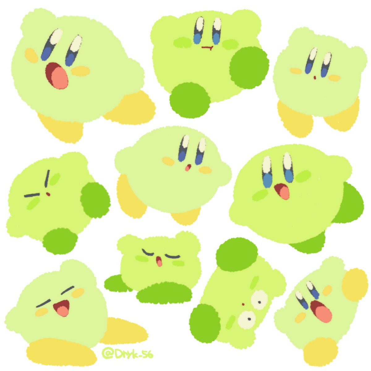🟢#カービィイラスト #カービィ