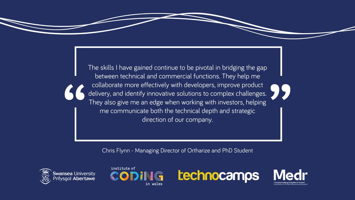 Technocamps's tweet photo. Are you wondering how our fully-funded #DegreeApprenticeship could benefit you? 🎓 

Hear from apprentices about their experiences👇
https://t.co/iQWKuVPZN3 https://t.co/dkxNTrnaVj