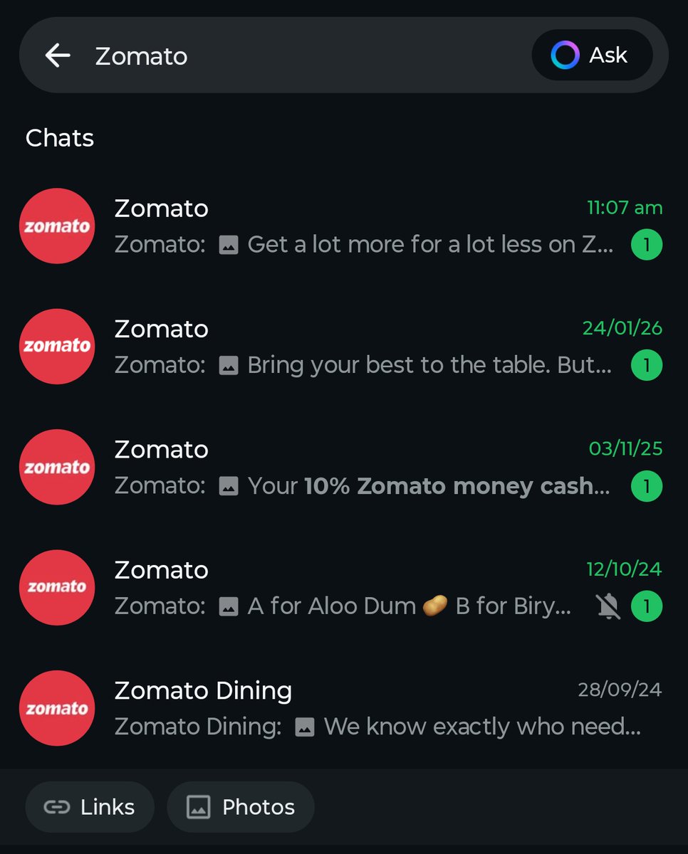thinkrpradeep's tweet photo. @zomato can you stop creating multiple WhatsApp business accounts
If I'm blocking you once I do because I don't want your message. (Be cheeky/cheesy if you wanna respond) https://t.co/t3bVvlY7LP