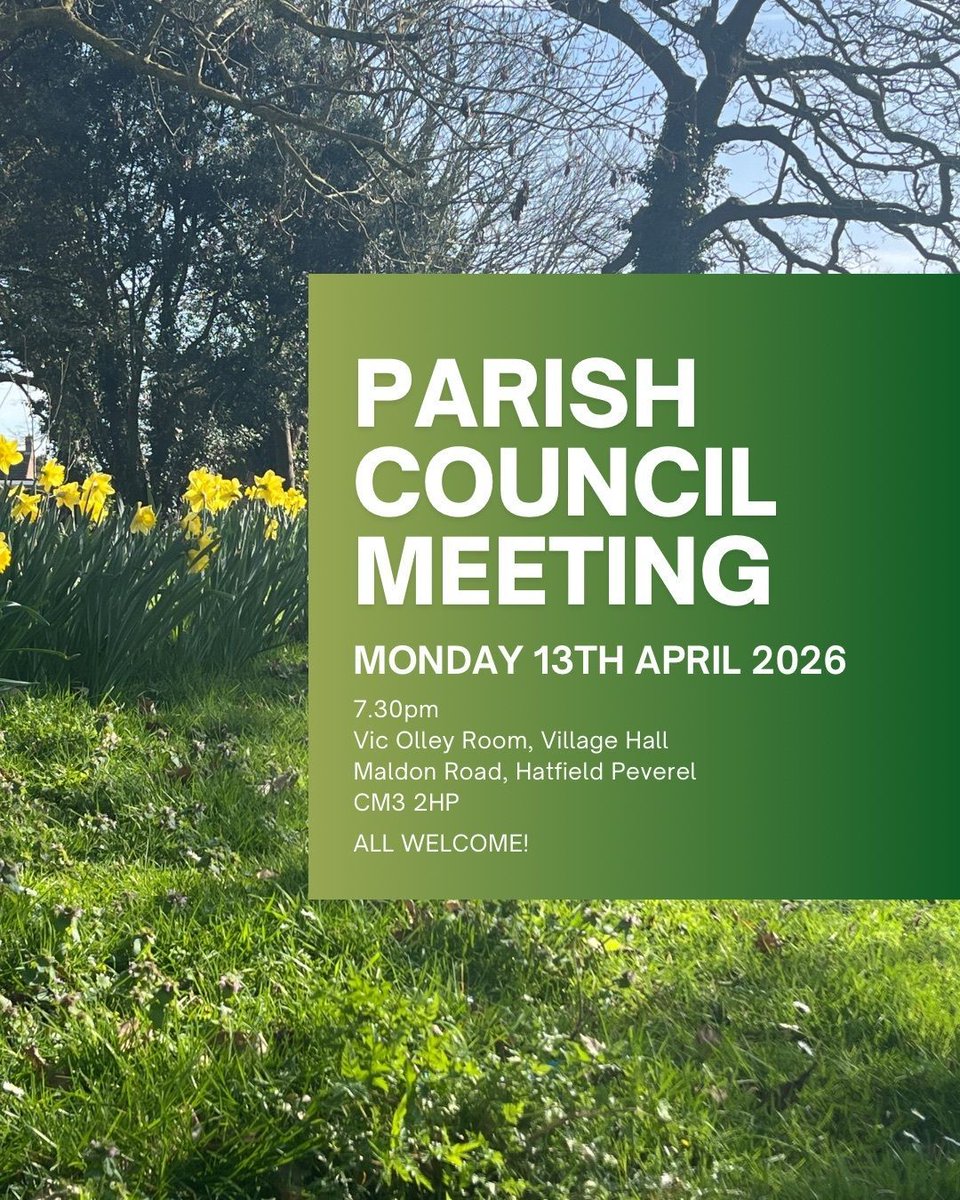 Hatfield Peverel Parish Council tweet media