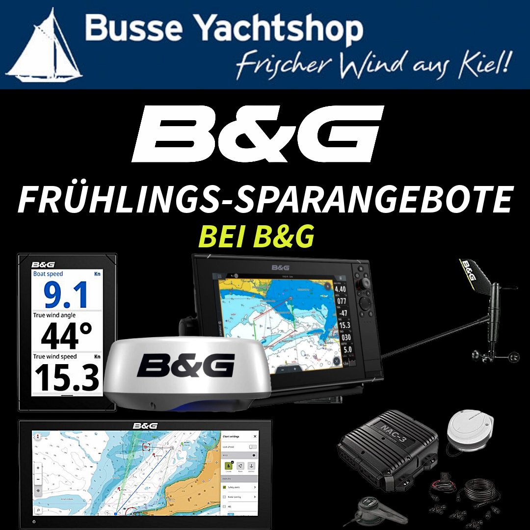 BusseYachtshop's tweet image. 🌼Frühlingsangebote von Navico! 🌼
Sparen Sie beim Kauf von ausgewählten Artikeln der Marken B&amp;amp;G, Simrad und C-Map vom 01.04.-30.04.2026.
Jetzt bei Busse Yachtshop entdecken und das Schiff für die Saison optimal vorbereiten.
busse-yachtshop.de/s/Navico-Frueh…...
#bandg #sale #simrad #cmap