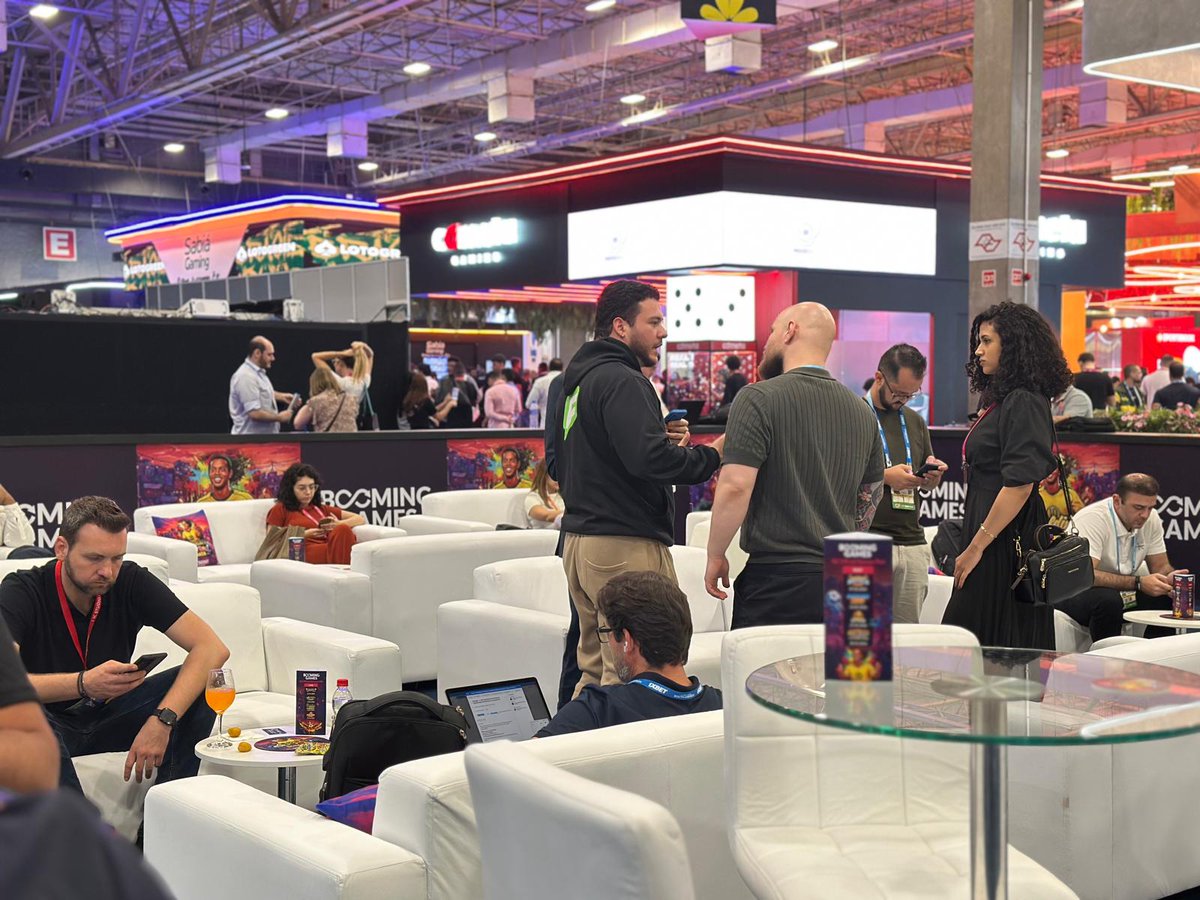 BoomingGames's tweet image. What makes an event unforgettable? 🌎

At SiGMA BiS South America, it was all about the people, energy, and connections shaping what’s next in iGaming.

Great to connect at our VIP Lounge—kudos to SiGMA &amp;amp; BiS for a fantastic event! 👏

#SiGMA #BoomingGames #iGaming