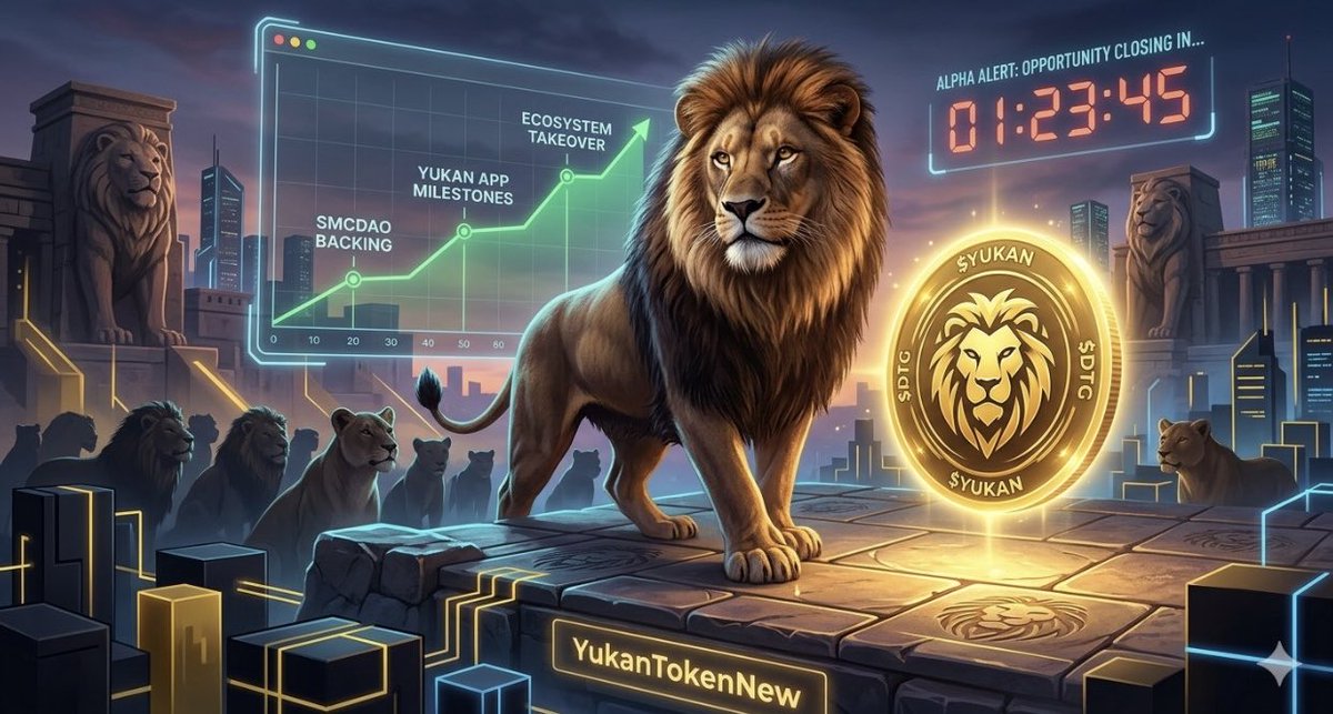 Calm Power Morning charts don’t lie.
The move is forming.
The bold don’t wait.
$YUKAN 🦁
#TheBoldestMemeOnThePlanet