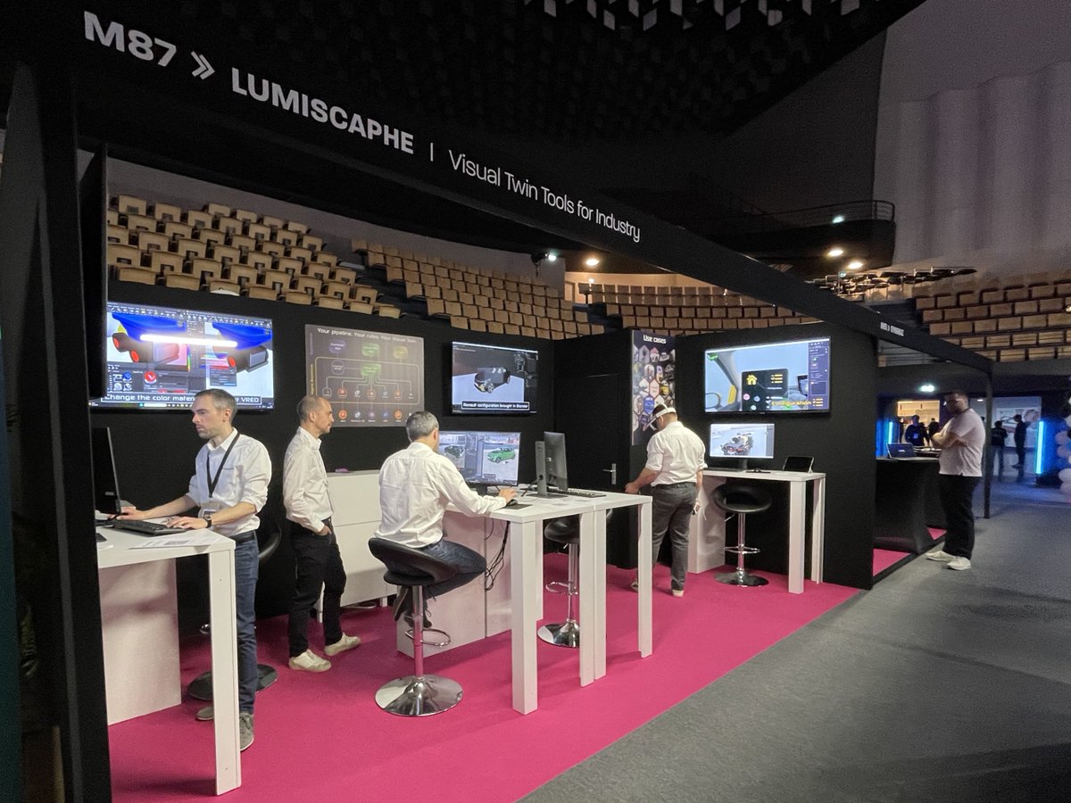 lumiscaphe's tweet photo. 🦄 Happy International Unicorn Day from @LavalVirtual Day 2! Our engineers celebrated properly this morning at booth 𝗠𝟴𝟳. They'll leave their horns at the door for live demos. Our Tech Talk "Your pipeline, your rules" is TODAY at 2:45 PM! #LavalVirtual2026 #UnicornDay #3D https://t.co/tkCiZr3ob7