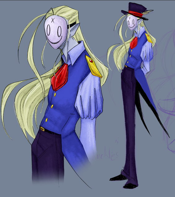 ArtsyFRI's tweet photo. Doing some concept work for the ringleader of my little circus story idea  #ringleader #antagonist #spooky #story #conceptart #digital #digitalart https://t.co/Ijb9IJxSfl