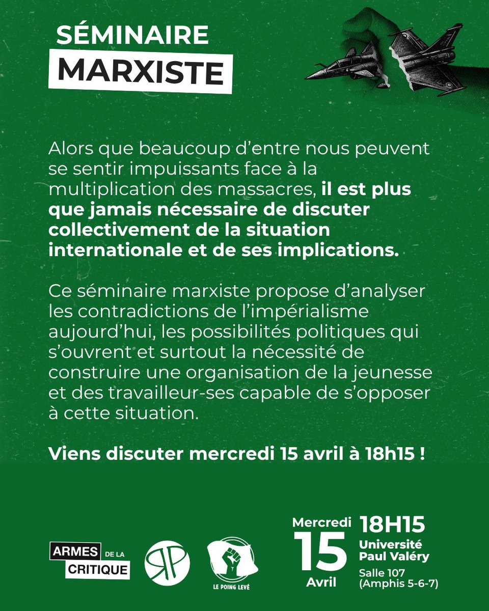 Le Poing Levé Montpellier tweet media