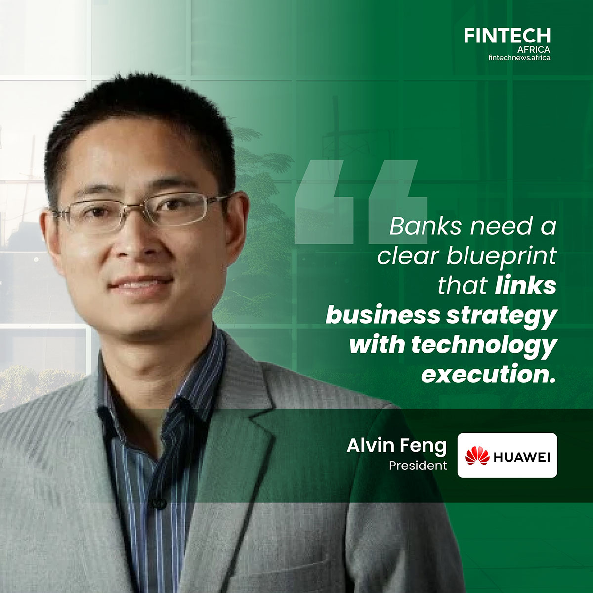 FintechNewsAF's tweet photo. According to Alvin Feng of Huawei, banks must bridge the gap between their overarching business goals and daily IT execution to succeed.

Read here: https://t.co/GbgawuxsUE
#fintech #banking #AI #innovation #MWC2026 https://t.co/DgEePMA45F