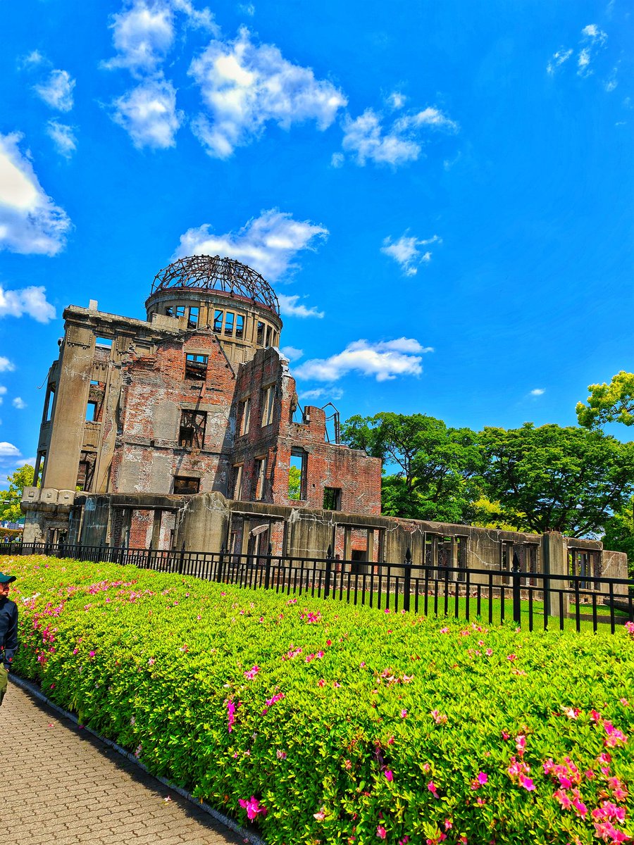 Well, I also took a speed train from Osaka to Hiroshima - one of the cities that got nuked. 

I took these pictures at Hiroshima, including the ground zero site of the atomic bombing. 

When they started rebuilding, slide IV was what was left of the entire city.