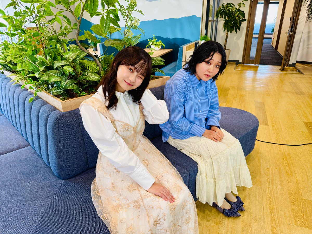 ウェル美とネス子。(日テレ) tweet media