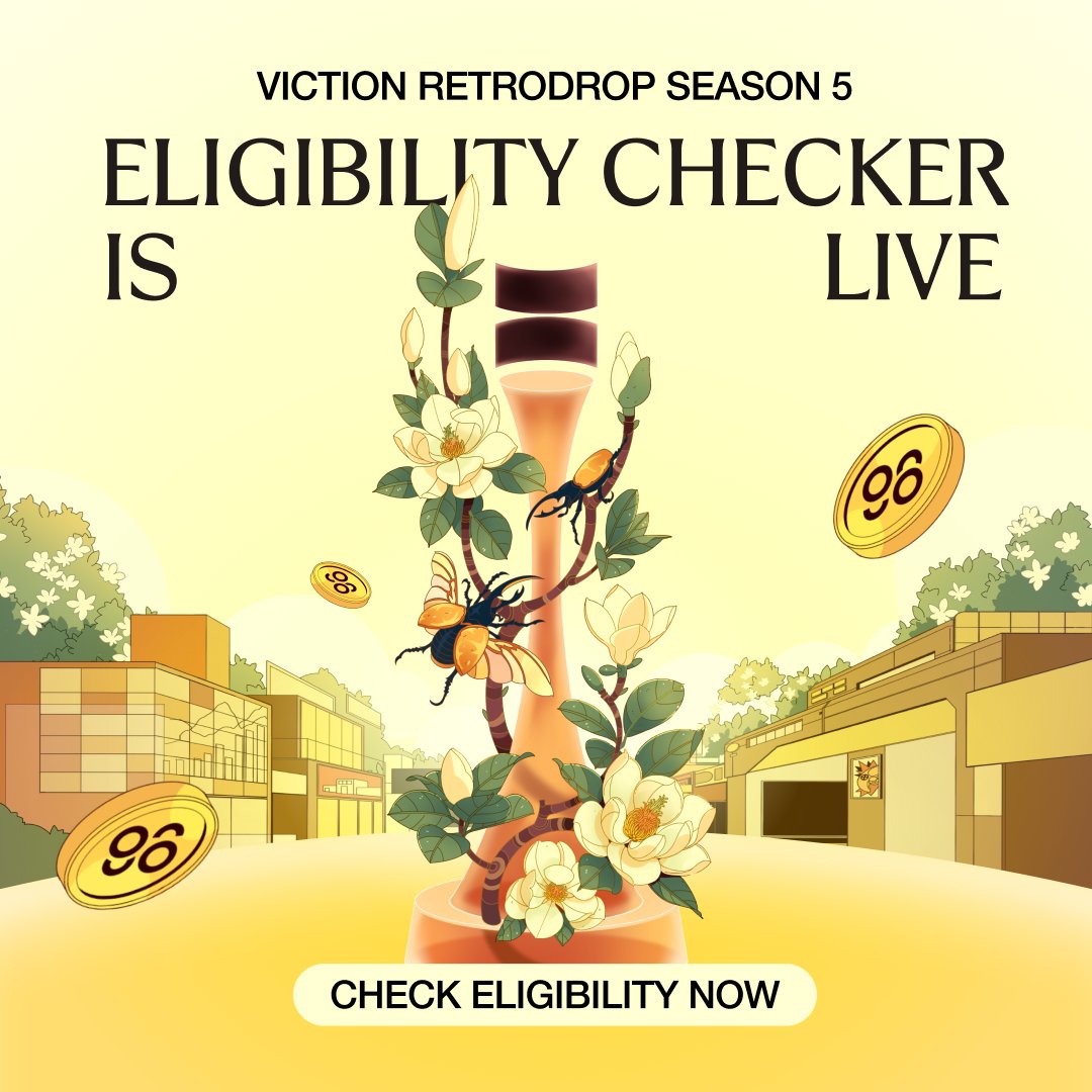 coin98_wallet's tweet photo. Coin98 Wallet users ate well this season 🍽️🔥

If you've been swapping, hunting, and holding with us, your wallet is ready. 

Go check your Viction Retrodrop SS5 allocation and secure your Eligible NFT! 👇 https://t.co/gbwTRi34nC