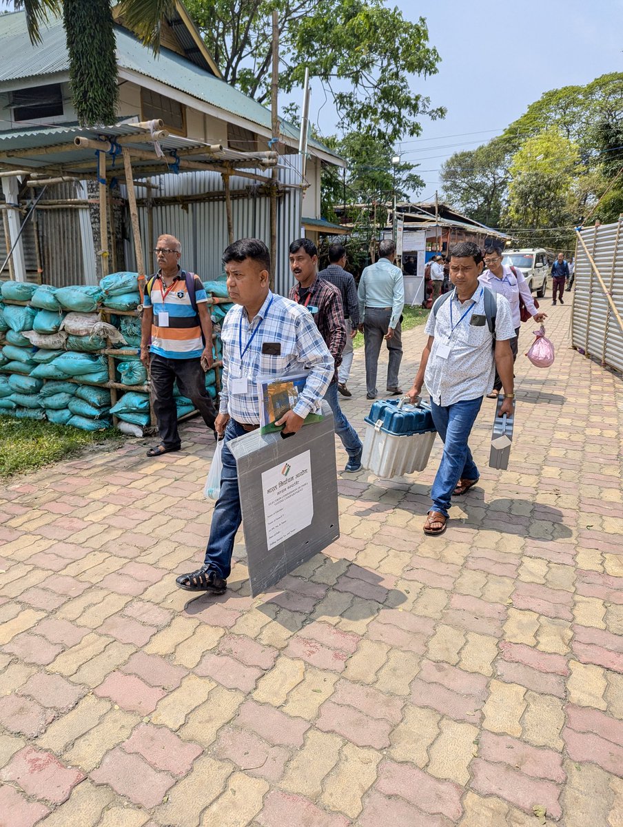 dc_bajali's tweet photo. Highlights of 08 April, 2026 : The Pre Election day at BAJALI
Materials dispatch and Rechecking https://t.co/FHnQDRR2GO