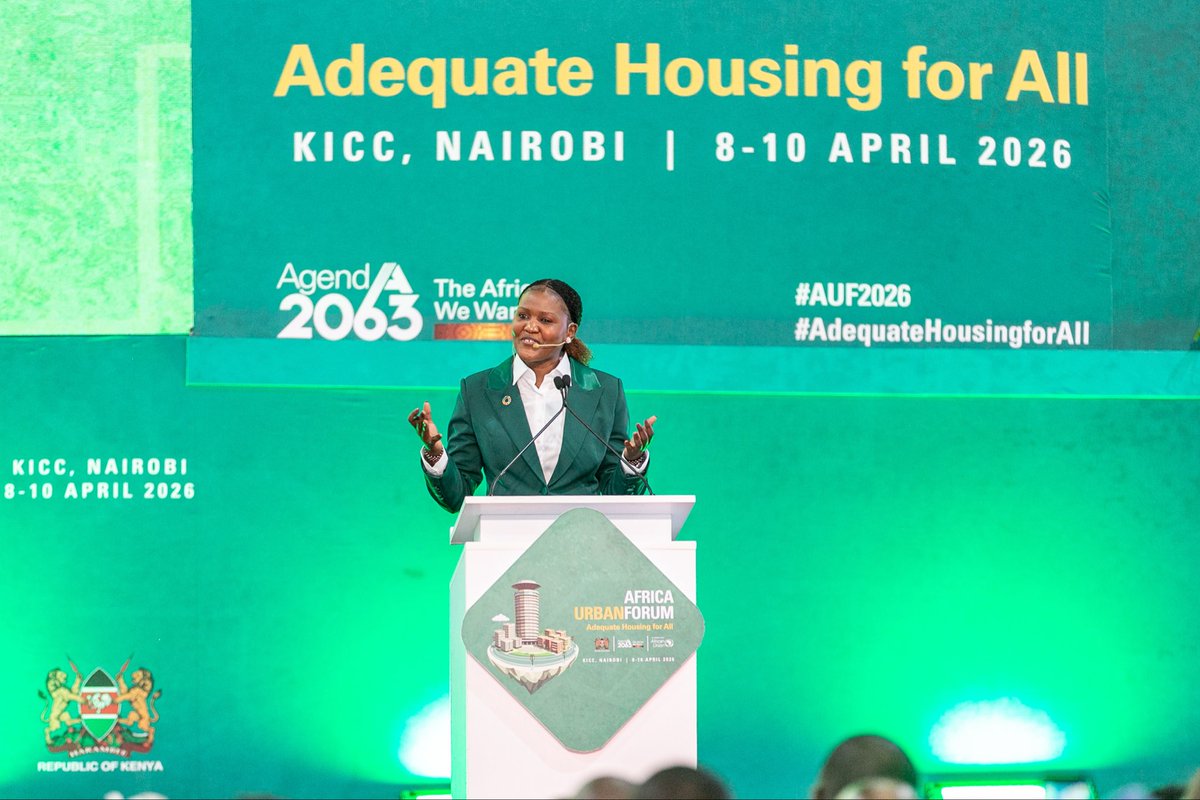 AdudaDan's tweet photo. Happening now, cs @alicewahome African urban forums. 
@SakajaJohnson @vivianonano @HonAlicewahome @AUC_PAPS at Nairobi Kicc…
Discussions on improving the city housing for Africa starting from Kenya the capital . https://t.co/VEXBrsiJ0K