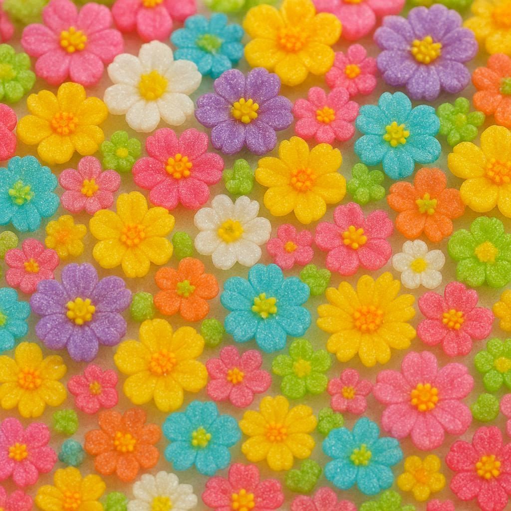 cosmos202509's tweet photo. カラフルな砂糖菓子の花々🌼
💐#AIflower🍬#AIsugar🌈#colorful https://t.co/Zi4mRNOomB