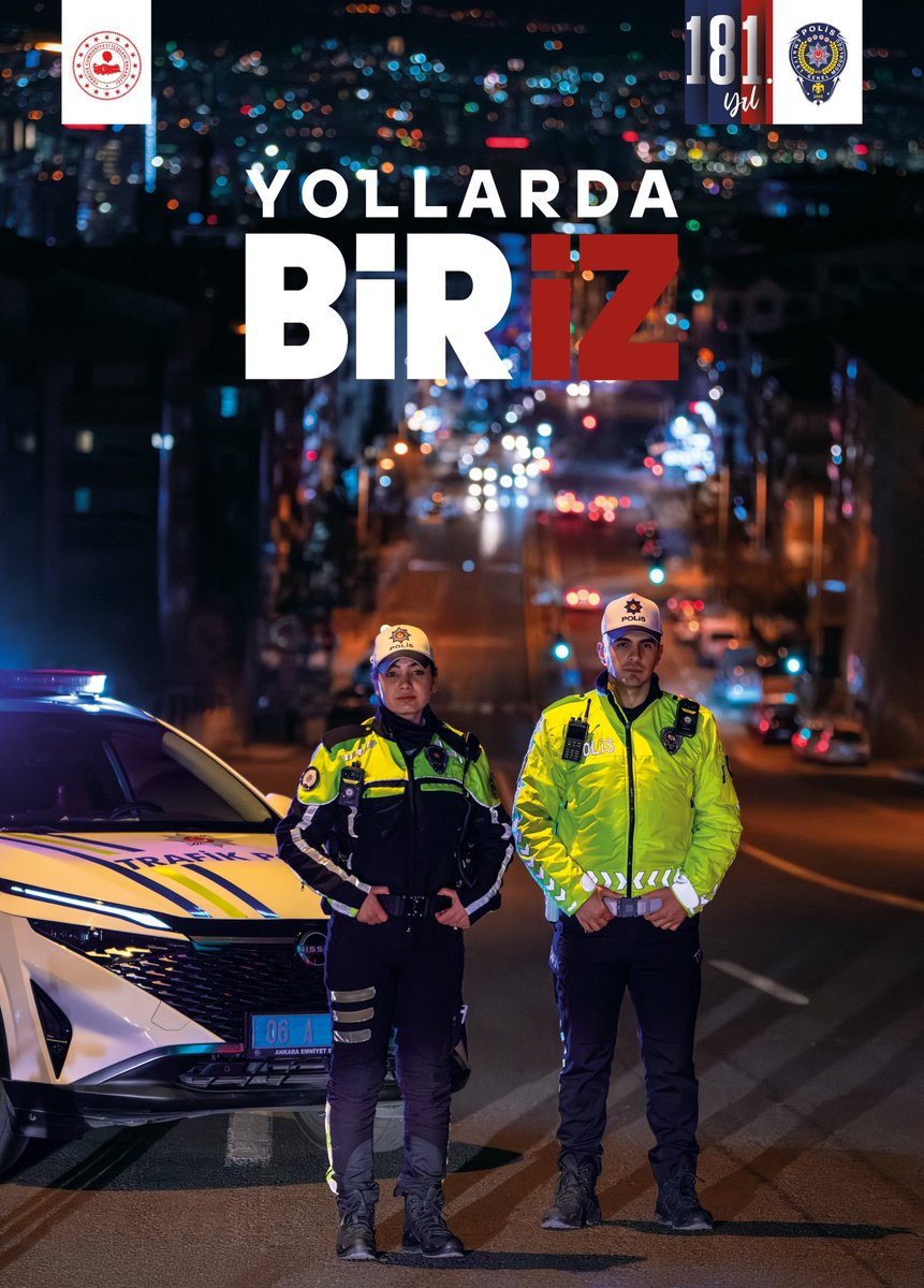 EmniyetGM's tweet photo. Ay Yıldızın Gölgesinde Biriz 🇹🇷

Mavi Vatanda Biriz 
Yollarda Biriz
Güvende Biriz 

#Biriz
#TürkPolisTeşkilatı181Yaşında https://t.co/b1p2rqcpyG