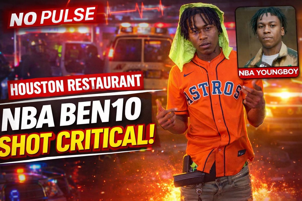 3jknowzdatruth_'s tweet photo. #nbaben10 shot in Houston and is currently in critical condition #nbayoungboy affiliate  #Trending #fypシ゚ #youtubechannel #houston #confessions https://t.co/JyqXqk8qB3