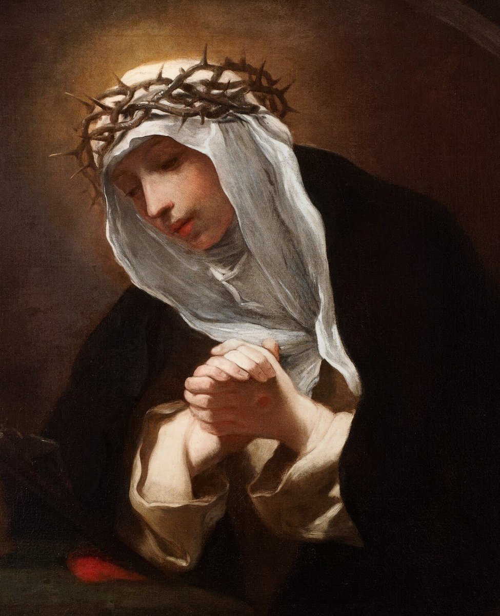 GloryBeeGod4evr's tweet photo. Ponder the fact that you were loved before you ever loved. For God looked within Himself and fell in love with the beauty of His creature and so created us.

— St. Catherine of Siena https://t.co/RCnUIvfJLq