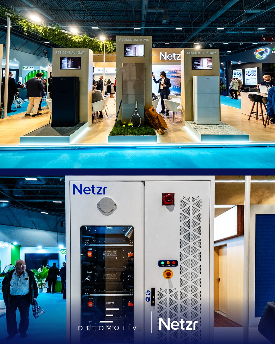 netzrtechnology's tweet photo. Day 2 at SolarEX İstanbul 2026 — and the energy is only getting stronger 

Yesterday, we introduced a vision.
Today, we’re turning that vision into real conversations, real connections, and real impact.

📍 Hall 7 – Booth D03

#SolarEX2026 #EnergyStorage #NetZero #Innovation https://t.co/DNsXibBwTs