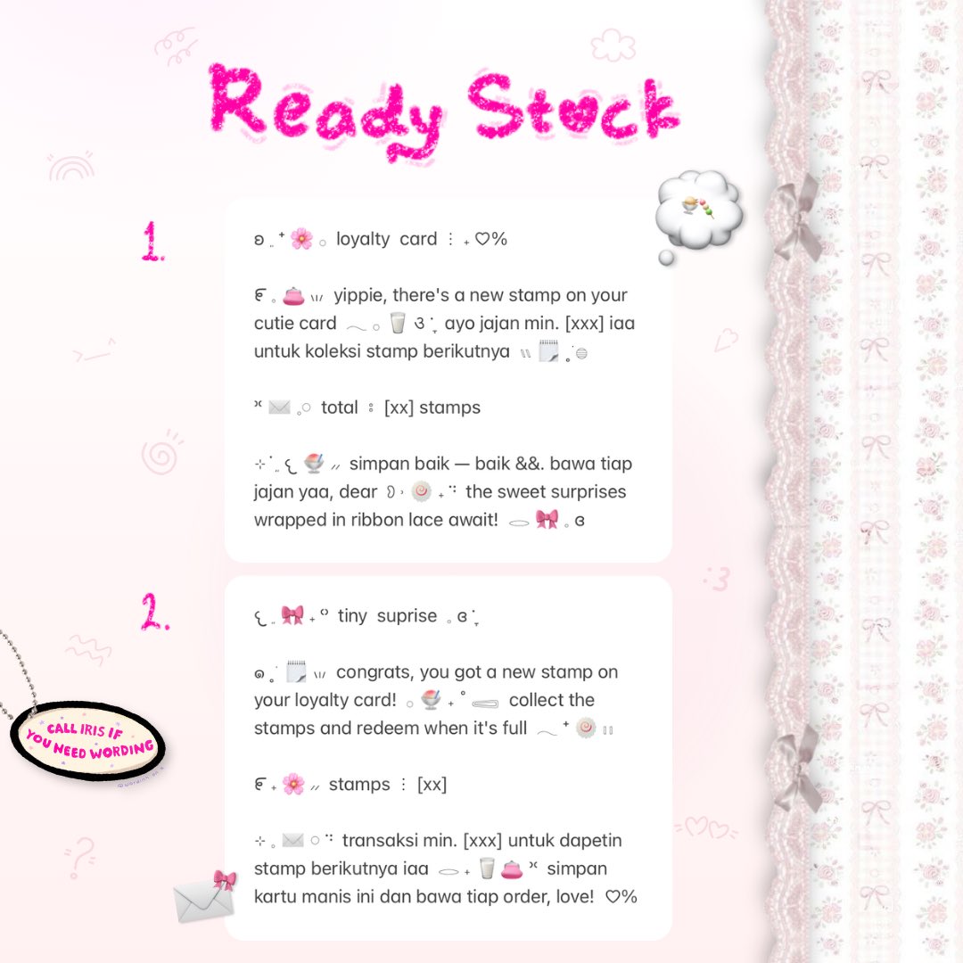 iris, wording! tweet media