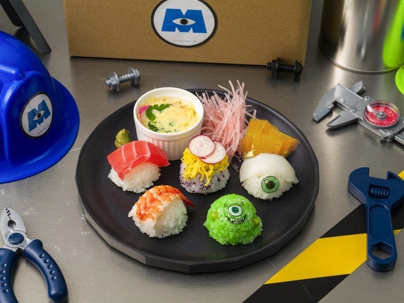modelpress's tweet image. 「モンスターズ・インク」公開25周年
スペシャルカフェが表参道に登場🍨

🔻OH MY CAFE：4月23日～6月28日
mdpr.jp/gourmet/4761819

世界観たっぷりの個性豊かなメニュー🍽️
▫️サリー「RRR！グラタンプレート」
▫️マイク「ギョロ目お寿司プレート」
▫️サリー＆マイク「相棒パフェ」ほか

#Disney