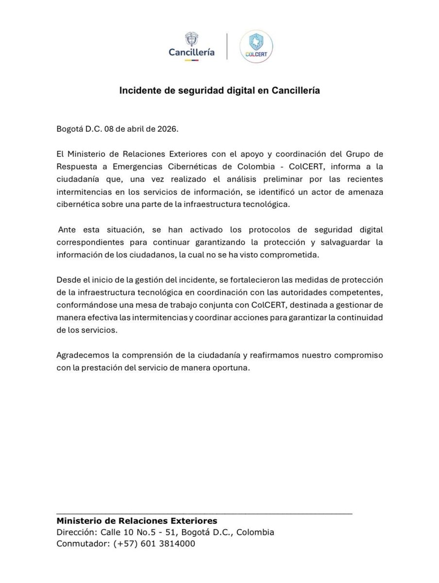 Embajada de Colombia en España tweet media