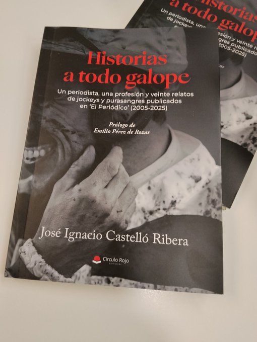 FSalas3's tweet photo. Hoy día 9 a las 19h. @jicastello presentará  en la Universidad Abad Oliba CEU de Barcelona su libro, resultado de 20 años de meritoria labor en favor del hipódromo y las carreras
Manteniendo durante ese tiempo en El Periódico de Cataluña, viva allí en la prensa, la llama del turf https://t.co/3JMVvdQz6c