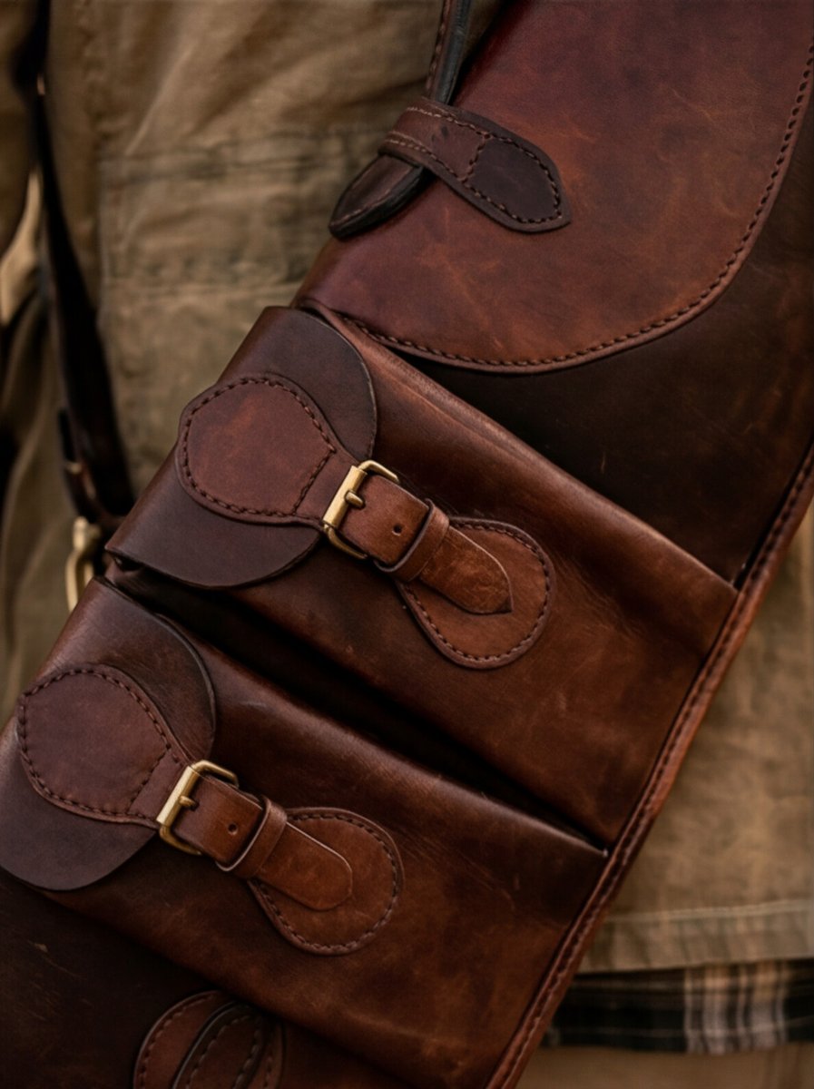 Thecrownleather's tweet image. Not made for display — made for the road ahead.
Where durability meets the demands of the wild.
#HuntingLife #LeatherCraft #OutdoorGear #FieldTested #RifleCase #HunterGear