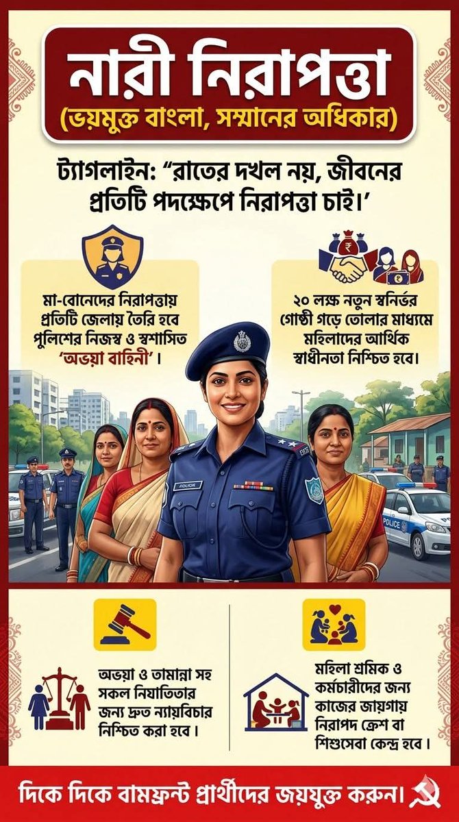 বাম জোটের ইশতেহার,,
জনগণের ইশতেহার,,
বাংলা বাঁচানোর ইশতেহার।।
