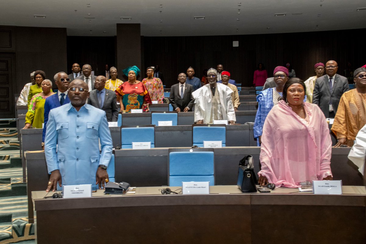 GerardNgala's tweet photo. End Of March Parliamentary Session For The 2026 Legislative Year. 

-08/04/2026 

#Parliamentarian #Deputé
#HonorableNgalaGerard #NationalAssembly #Cameroon #Cameroun https://t.co/bus3Jtsy97
