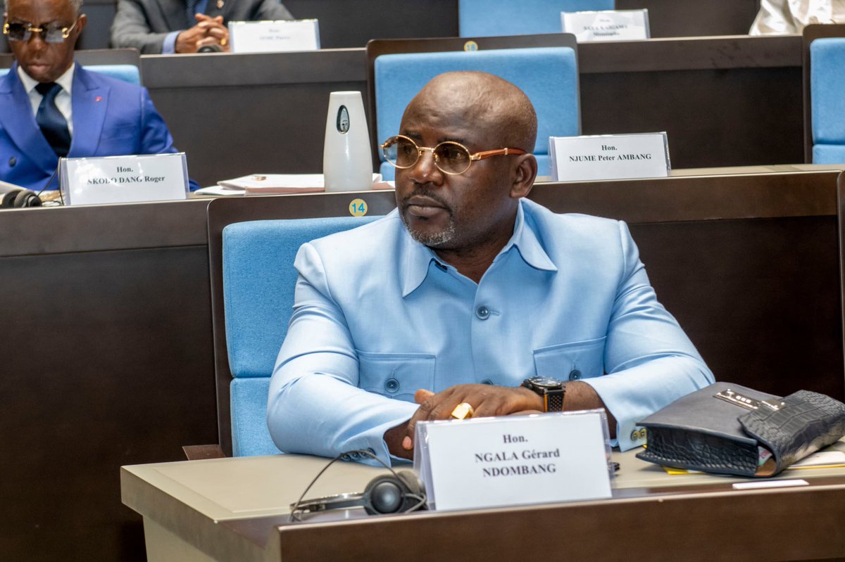 GerardNgala's tweet photo. End Of March Parliamentary Session For The 2026 Legislative Year. 

-08/04/2026 

#Parliamentarian #Deputé
#HonorableNgalaGerard #NationalAssembly #Cameroon #Cameroun https://t.co/bus3Jtsy97