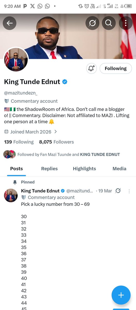 Goodnew66077's tweet photo. @KingTunde_SZN @ElonNot39701 @Lordzitufx @TrendMarshal @mazitundezn_ @chikaMD 9041354014
Opay https://t.co/XnKA3VScqI