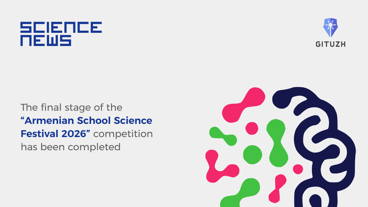 gituzh's tweet photo. 🏆The final stage of the "Armenian School Science Festival 2026" is complete! 
140 students from 40 schools presented 78 innovative projects. Winners (3 per category) will be announced in May &amp; head to EU &amp; US festivals.
🔗Read more: https://t.co/7yemfQ8TUs https://t.co/i4Ht0uMPkA