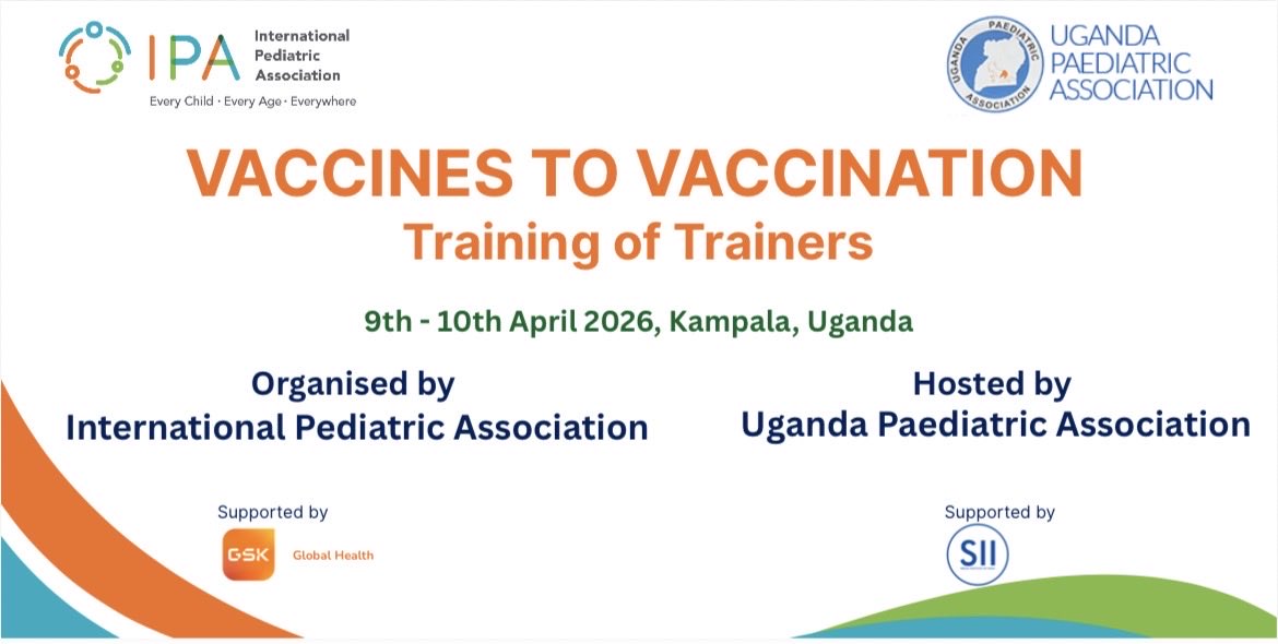 Uganda Paediatric Association (UPA) tweet media