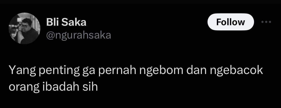 _seiseha17's tweet photo. @joey_ardiva Yang penting mah gak ada yg nge-bom, jadi santuyyy aee bang..🤭 https://t.co/3MJrtQ7OEB