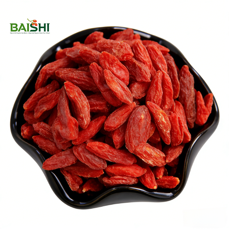 baishigojiberry's tweet photo. Sun-dried, naturally sweet, and packed with nutrients 🌿Our premium dried goji berries are carefully selected and gently dried to preserve their vibrant color, rich taste, and natural goodness. 
Powered by nature, rooted in tradition.
#baishigojiberry #gojiberry #gojiberries https://t.co/5iannHkrnw