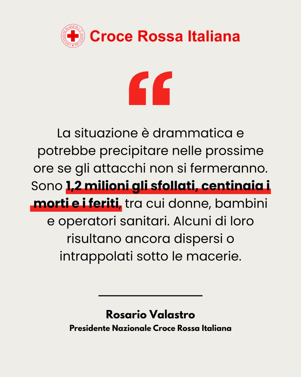 Croce Rossa Italiana tweet media