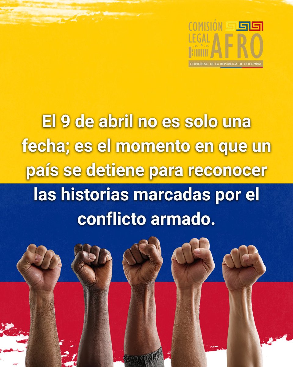 Comisión Legal Afrocolombiana tweet media