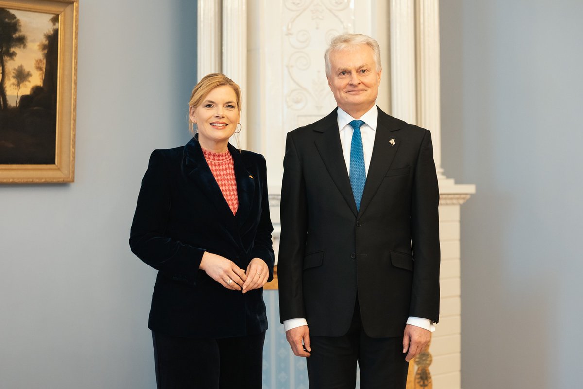 Gitanas Nausėda tweet media