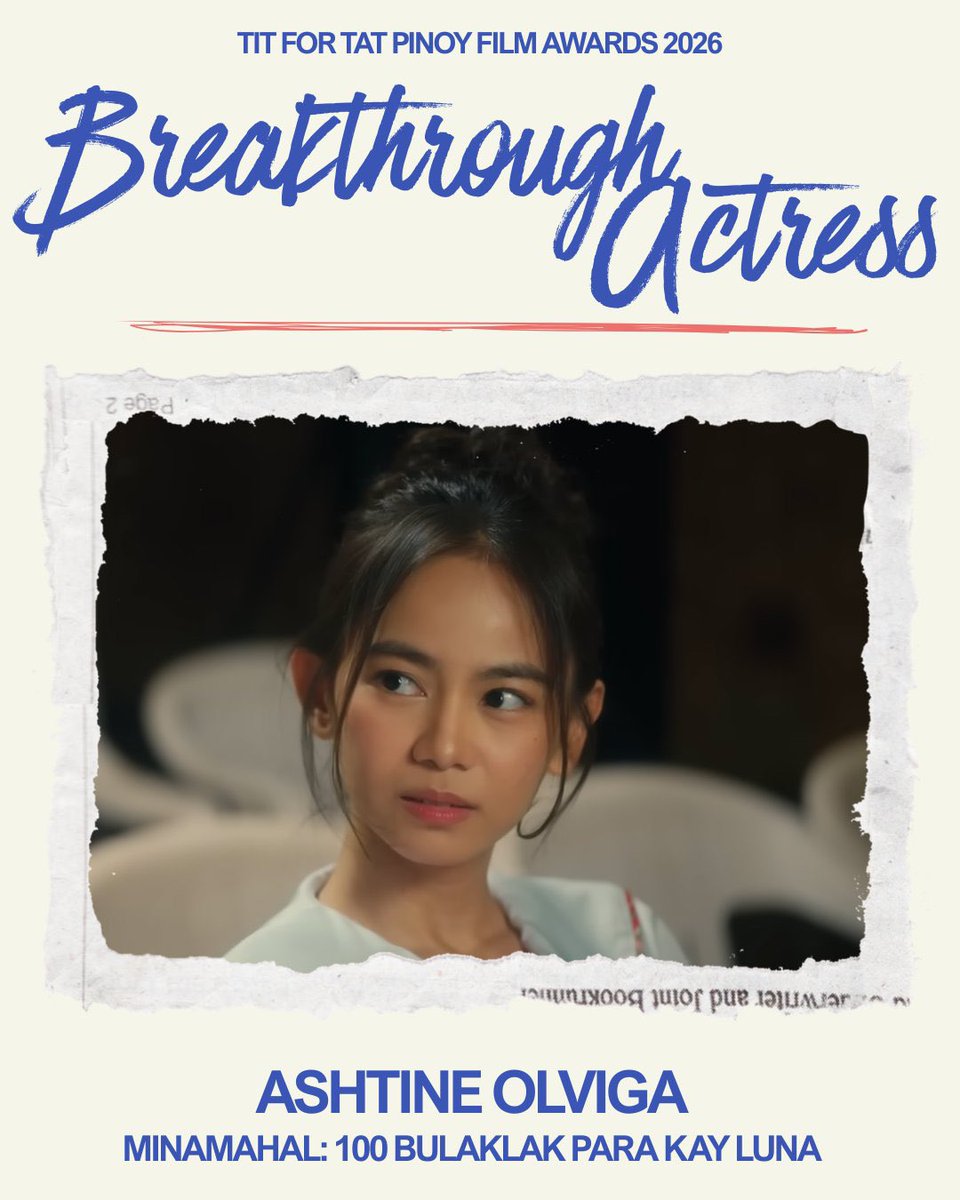 Wow, Ashtine already winning an award for her very first lead movie role! Can’t wait for more awards and achievements for her in the future.