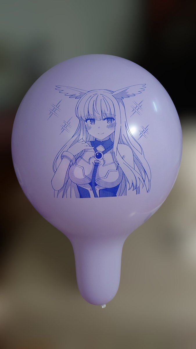 nonoka_balloon's tweet image. Quick play with @suzuki083 's printed balloon.
#balloon #風船フェチ #Looner