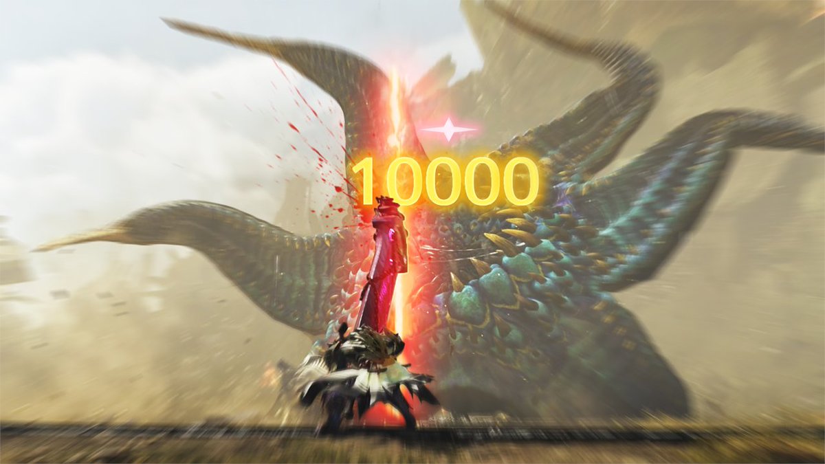 TDS_Chris's tweet photo. So, we hit over 10,000 Damage in Monster Hunter Wilds
► https://t.co/ojkYRS2xs0 https://t.co/g7lIAVpVKX