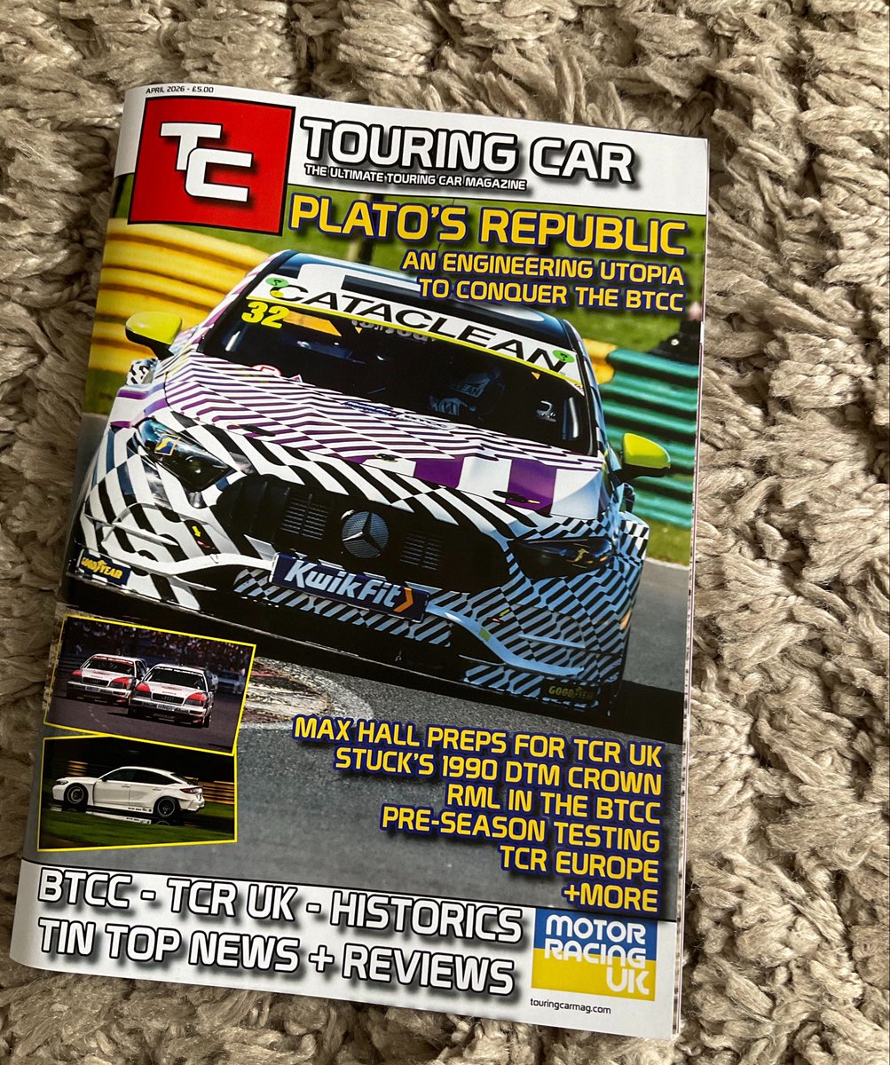 jef722's tweet photo. Dropped through the letterbox yesterday @Touring_Car_Mag It’s a great read mate! https://t.co/GZ8OM92L8r