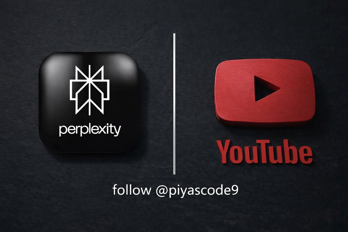 piyascode9's tweet image. I gave Perplexity 7 prompts.

It didn’t just build my YouTube channel.
It built my entire content brain.

Now, I research, script, and upload — all powered by AI.

No burnout. No guesswork. Just precision.