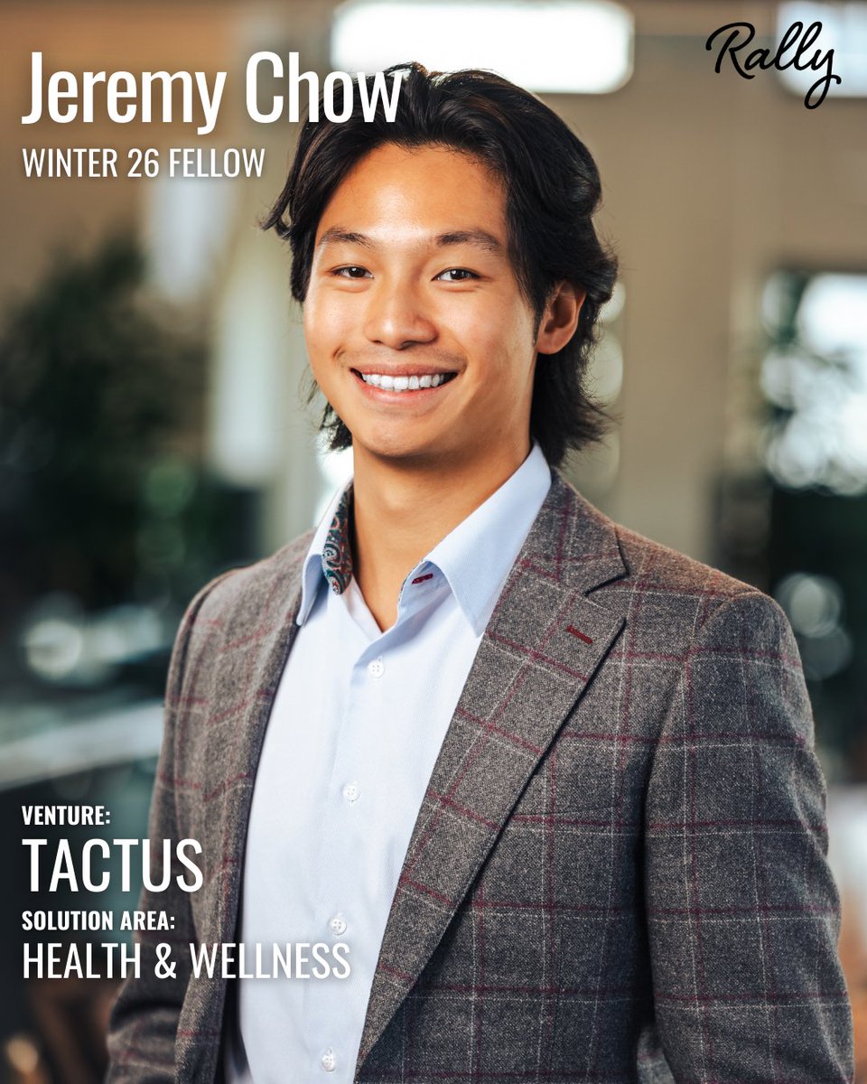 RallySEA's tweet photo. W26 Fellow Close-Up: Jeremy Chow is revolutionizing music access for the Deaf community with Tactus in Boston! 🎶 He translates sound into vibrations for inclusive concert experiences. Don’t miss him at the Rally Living Lab Showcase! RSVP: https://t.co/sLoLPvDmcD https://t.co/y9Rgt0BMrr