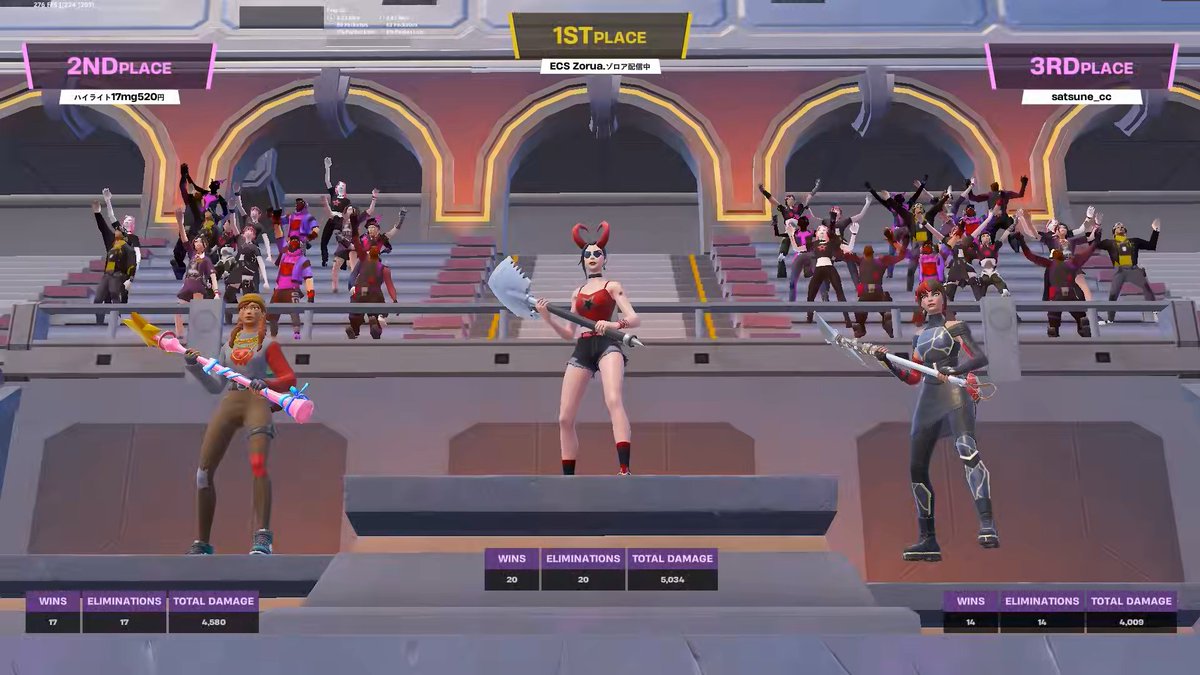 【ECS】Zorua【ゾロア】Fortnite tweet media