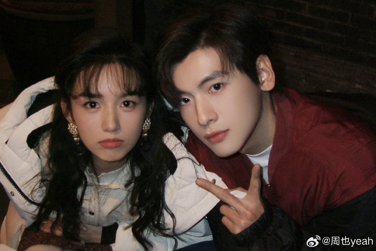 ForCdrama's tweet image. #ZhouYe #ZhaiXiaowen shared some pics to bid farewell to drama #DreamOfGoldenYears