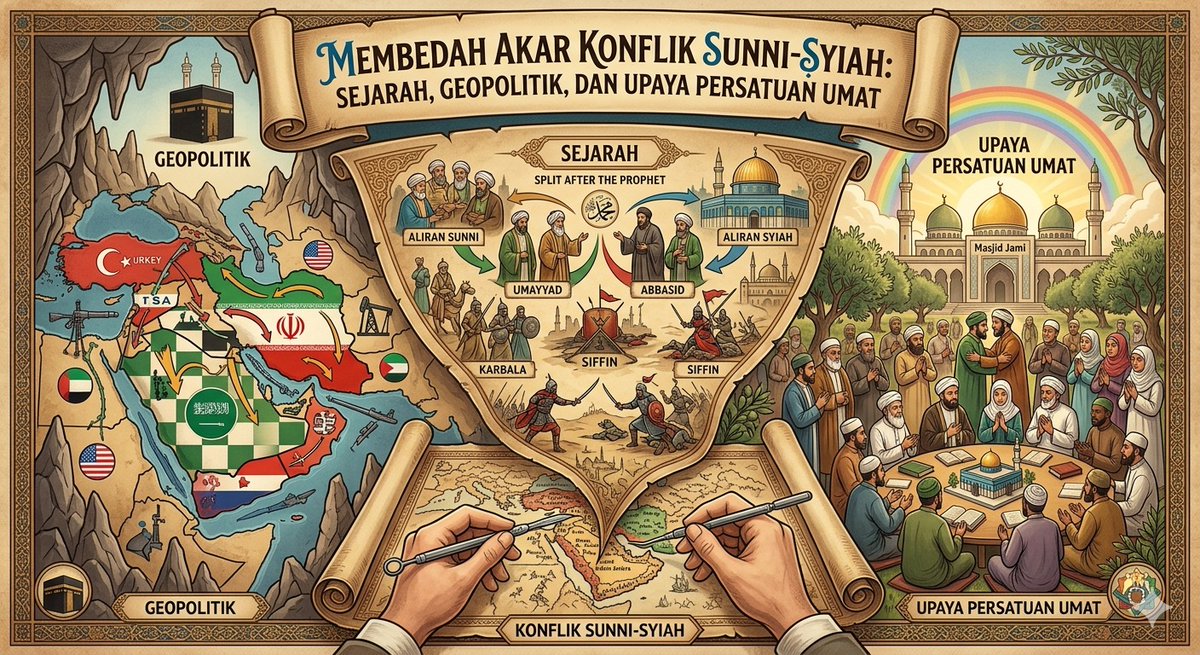 bams864's tweet photo. “Pernahkah kamu bayangkan… dua mazhab besar Islam yang dulu saling mengagumi, saling menginspirasi, bahkan saling melindungi

Ikuti saluran Ruang Refleksi Kebangsaan di WhatsApp: https://t.co/AHTHpBAV03

Ruang refleksi untuk berbagi Pemikiran, kajian, https://t.co/AN6G3xCtsw